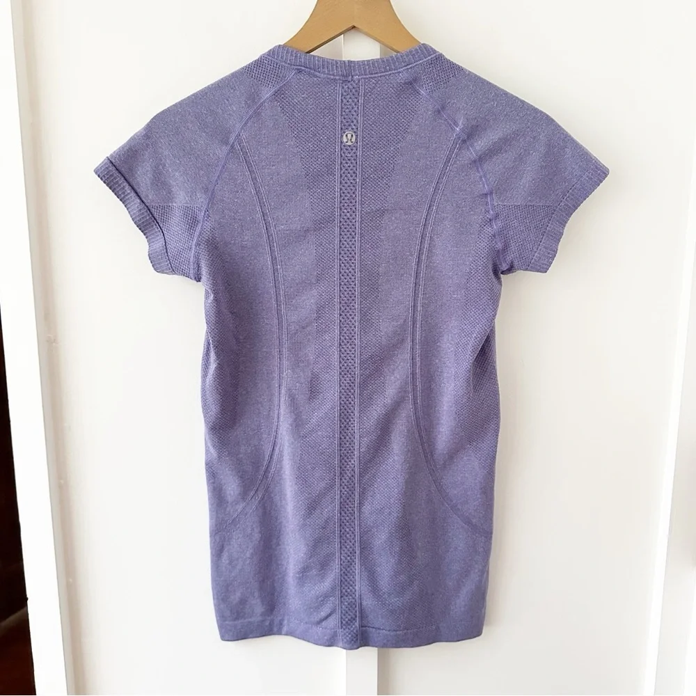 lululemon athletica Purple Short Sleeve Tee - Picture 2 of 3